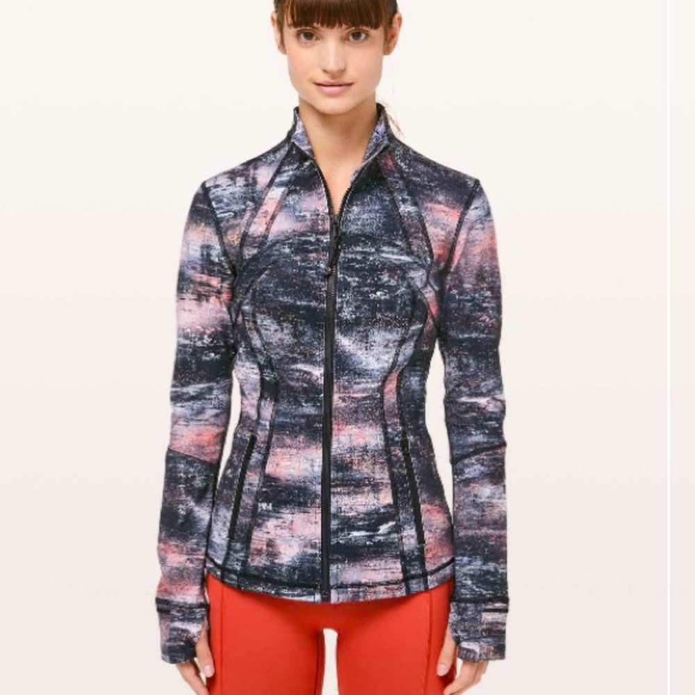 Lululemon Define Jacket
Azurite Poppy Coral Multi